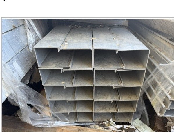 Stacked aluminum deck extrusions