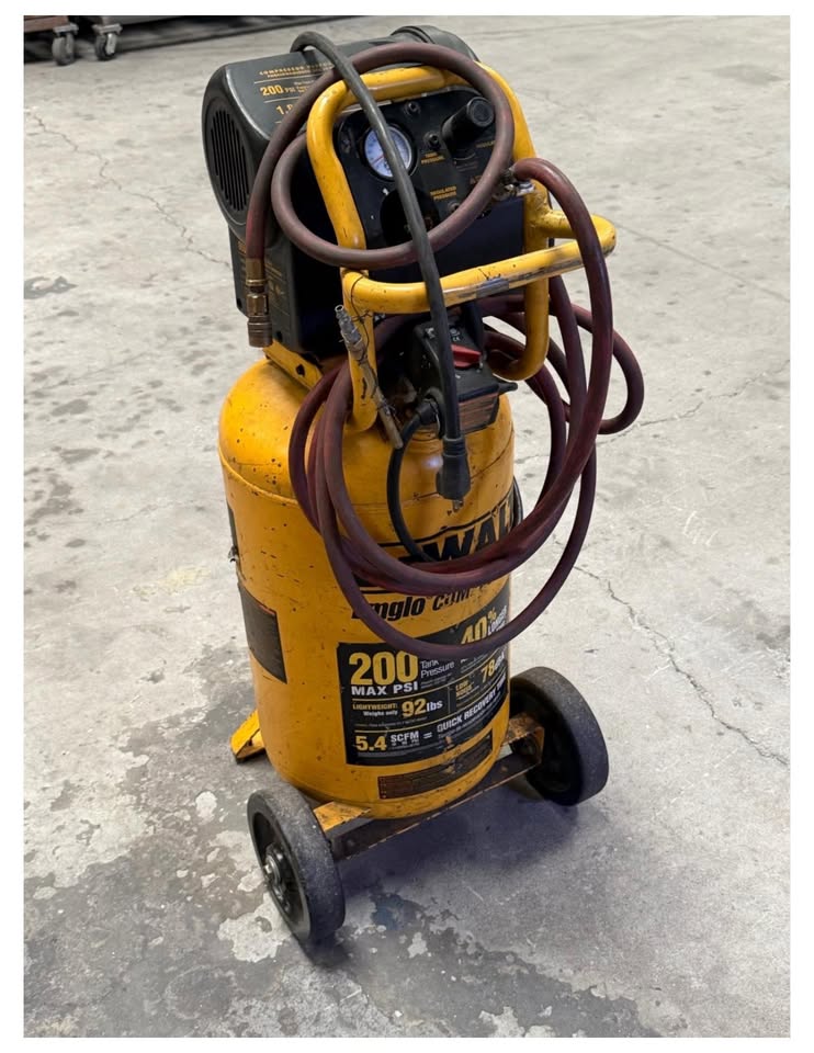 DeWalt 20-gallon air compressor